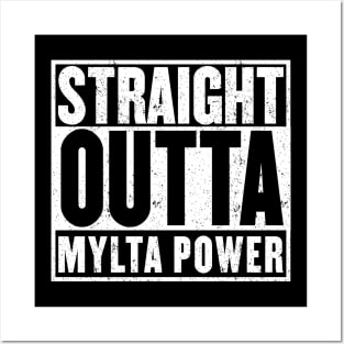 Straight Outta Mylta Power Posters and Art